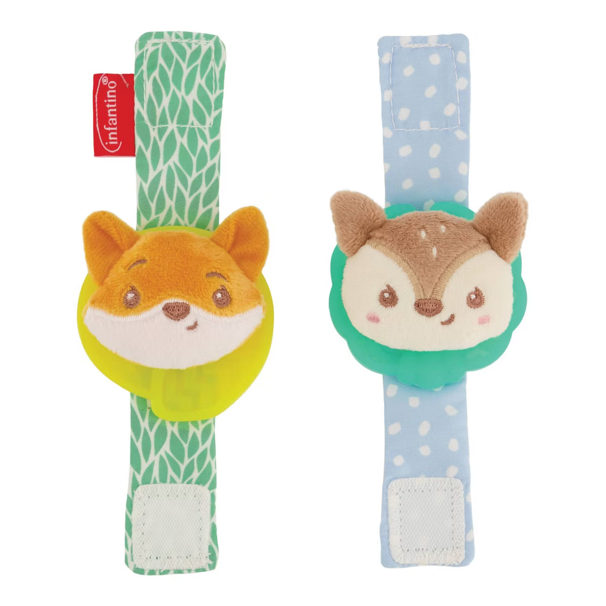 Infantino Wrist Rattles - Fox and Deer | Target