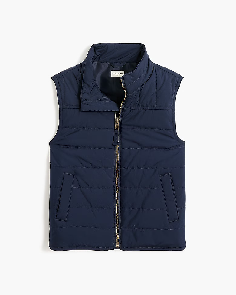 Channel quilted vest | J.Crew Factory