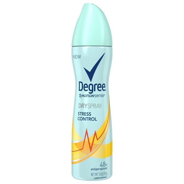 Degree Stree Control 48-Hour Antiperspirant & Deodorant Dry Spray - 3.8oz | Target