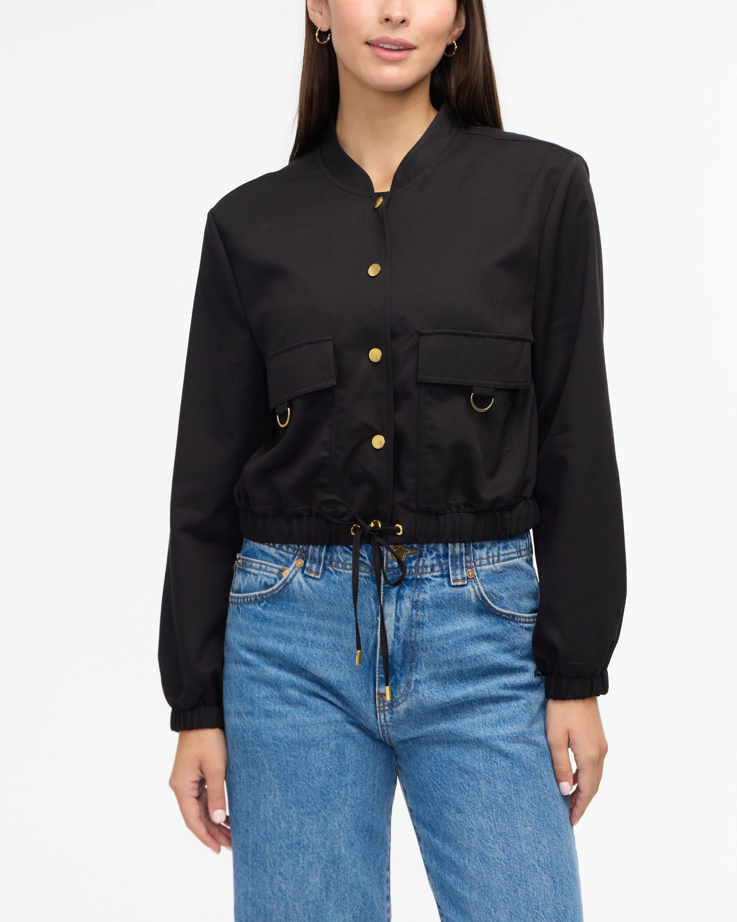 Ellen Tracy Women's Tencel Bomber Jacket | Shop Simon