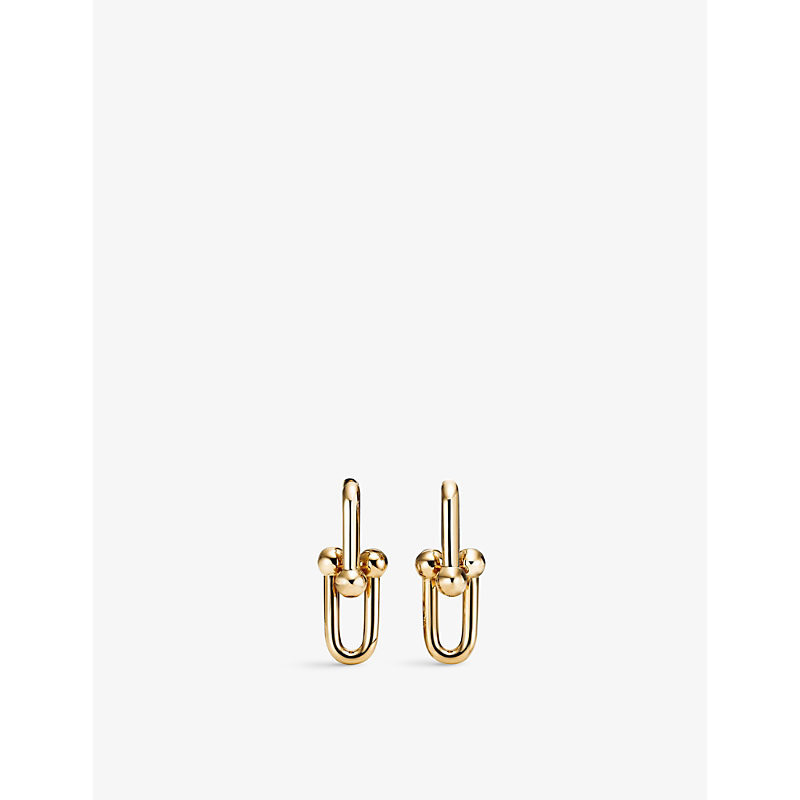 Tiffany & Co Tiffany Hardwear 18ct Yellow-Gold Earrings | Selfridges