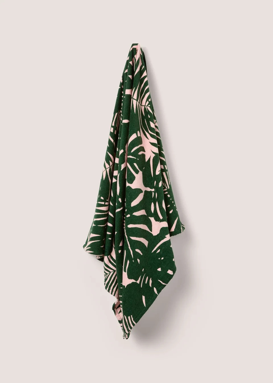 Palm Stripe Beach Beach Towel (70cm x 140cm) | Matalan (UK)