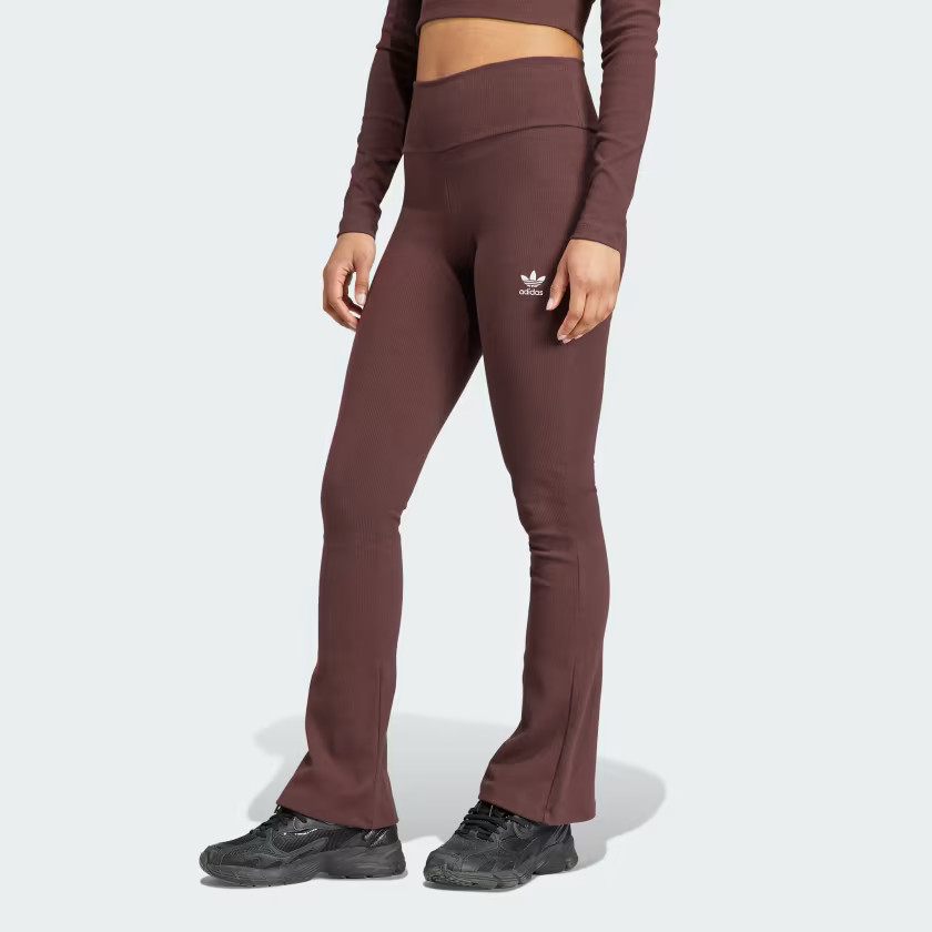 Essentials Rib Flared Pants | adidas (US)
