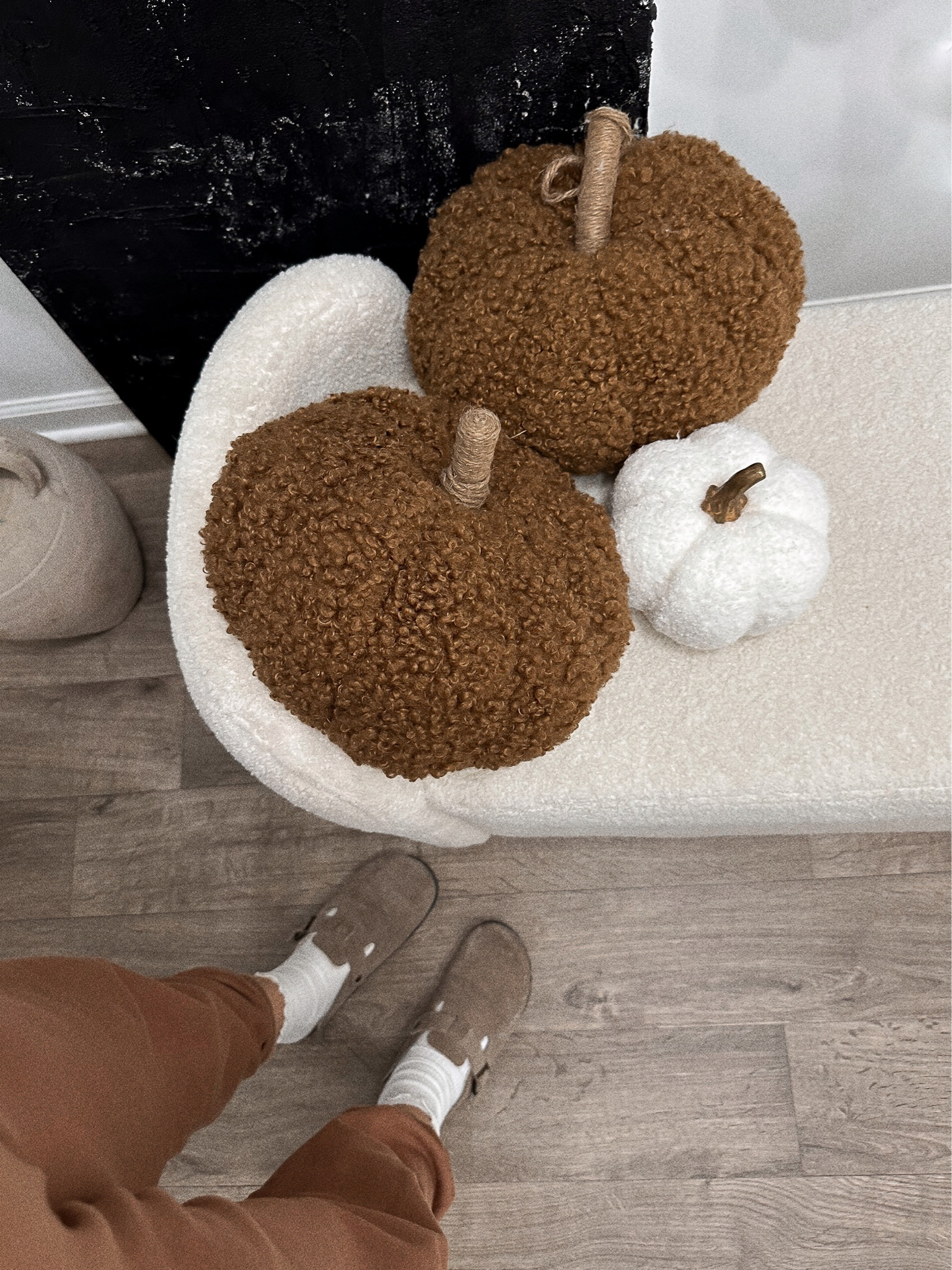 sherpa pumpkin pillows 

#LTKSeasonal #LTKhome #LTKBacktoSchool