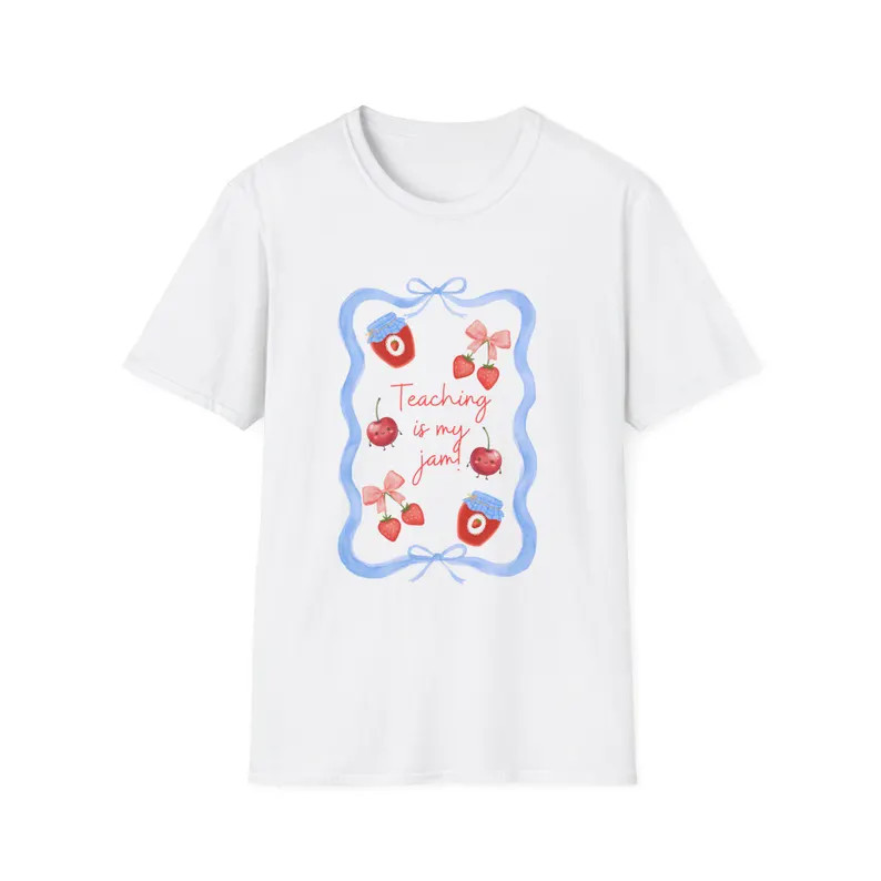 Teaching is My Jam T-shirt | Strawberry Jam Illustration, Teacher Tee - Etsy | Etsy (Global)