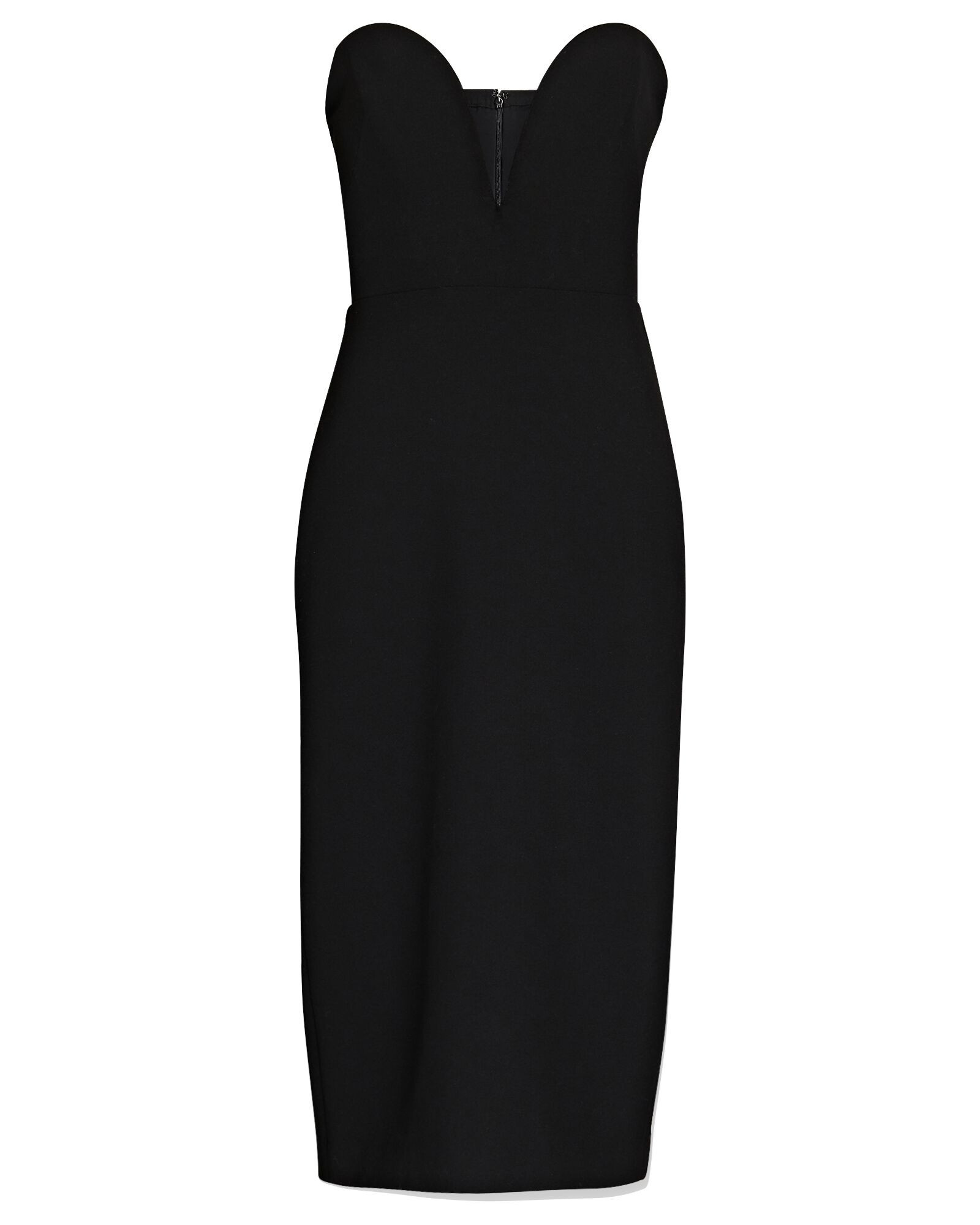 Colebrook Strapless Sweetheart Midi Dress | INTERMIX