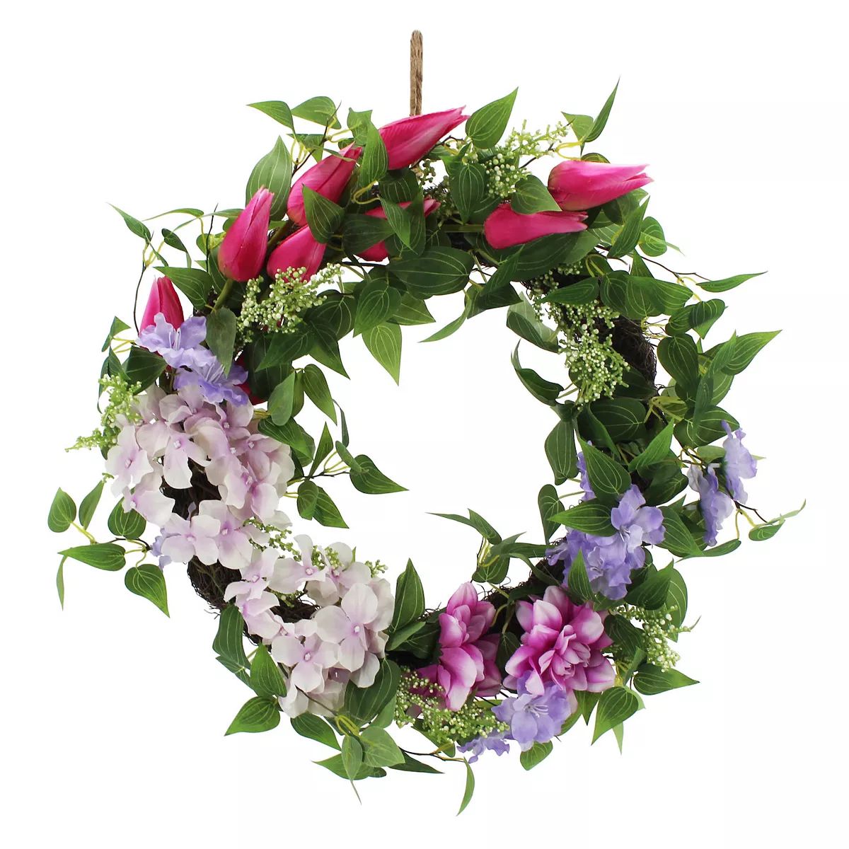 Sonoma Goods For Life® Mixed Tulip Wreath | Kohl's