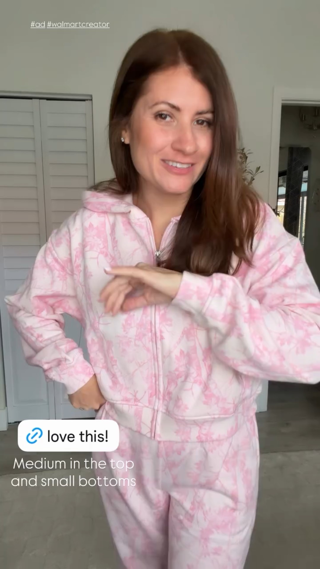 #walmartcreator  Medium in the top and small bottoms

#LTKSeasonal #LTKOver40