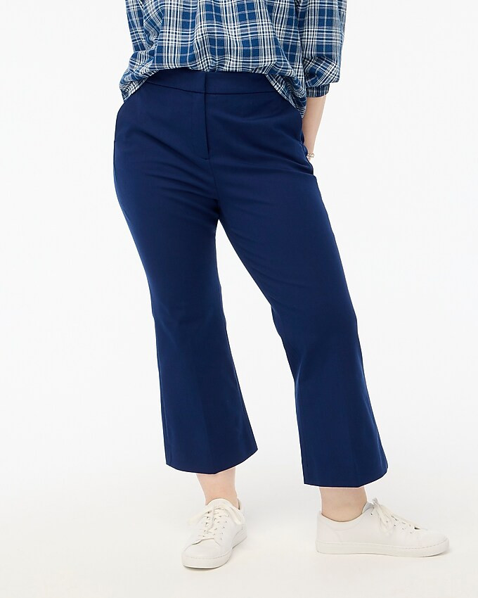 Tall Kelsey cotton-blend flare pant | J.Crew Factory