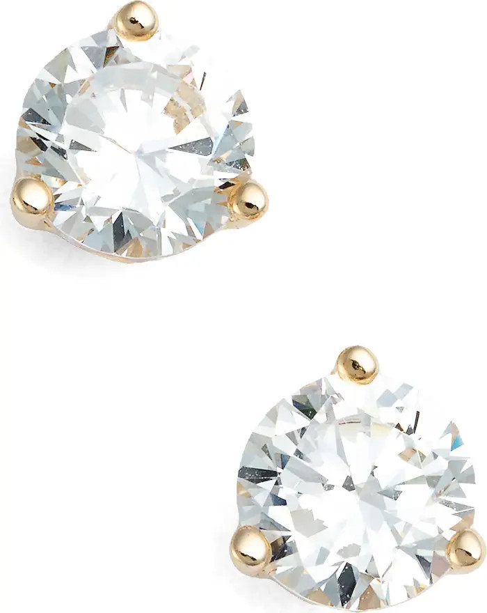 Cubic Zirconia Stud Earrings - 1.0ct. | Nordstrom