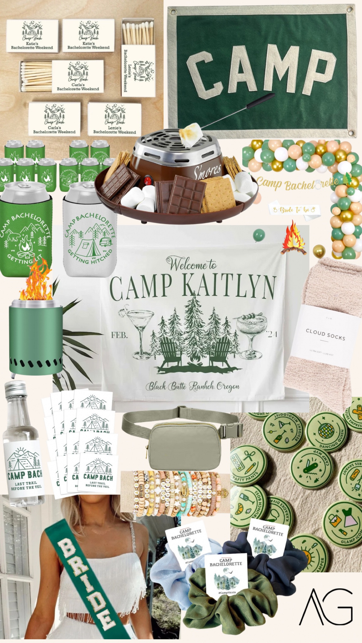 Camp Bride Bachelorette Party Theme! #camping #outdoors #parenttrap #bachelorettethene

#LTKActive #LTKWedding #LTKParties