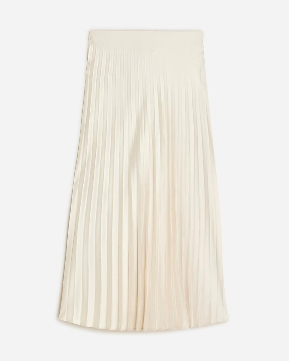 Pleated pull-on midi skirt | J. Crew US
