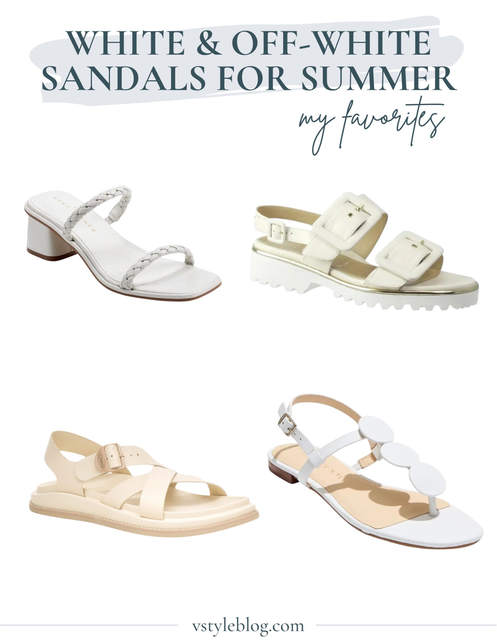 My favorite white sandals for summer: Marc Fisher Thoral Slide Sandal, Ron White Callie Sandal, Chaco Townes Sandal, Jack Rogers Worth Sandal

#LTKSummerSales 

#LTKFindsUnder100 #LTKSeasonal #LTKShoeCrush