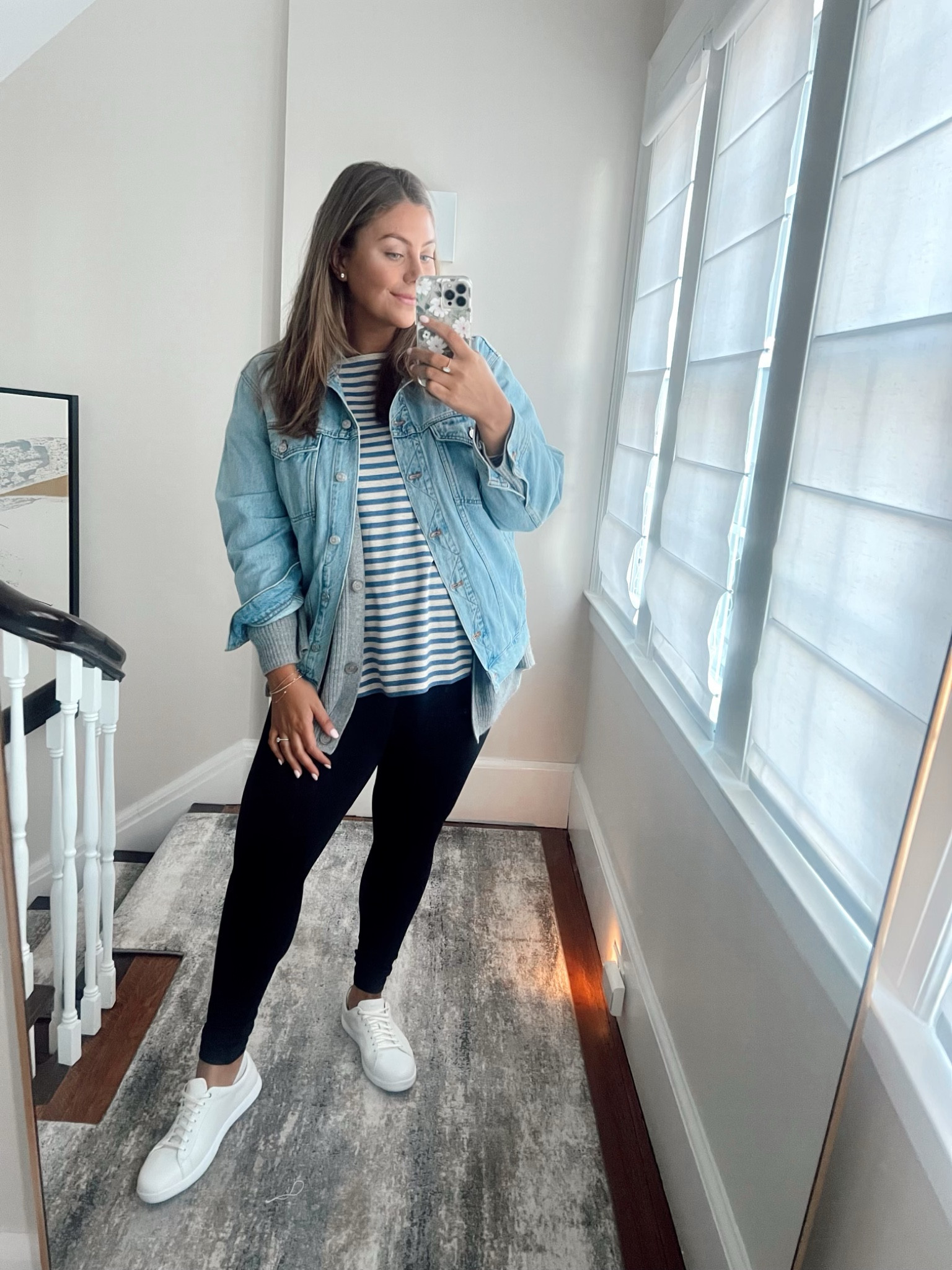 Oversize denim jacket store madewell