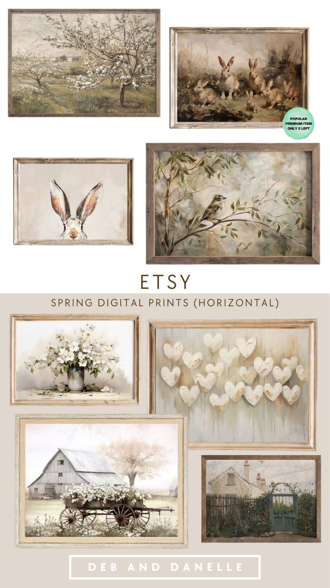 It is almost time to start switching out the prints in your frames for Spring. Here are some great printable digital print options from Etsy. 

#LTKSeasonal #LTKHome #LTKFindsUnder50