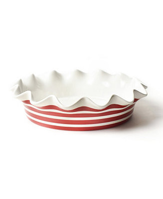 Stripe 9" Ruffle Pie Dish | Macy's