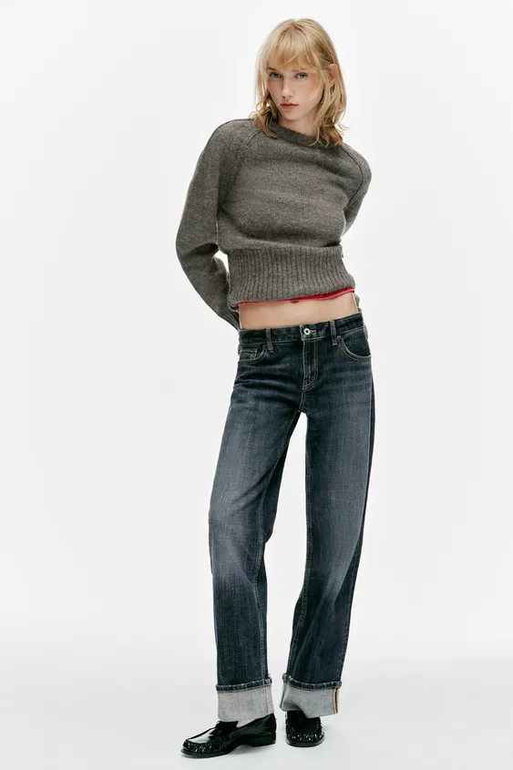 KNIT JUMPER WITH SHOULDER SEAMS | Zara DE