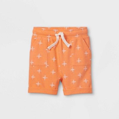 Toddler Boys' Printed Pull-On Shorts - art class™ Orange | Target