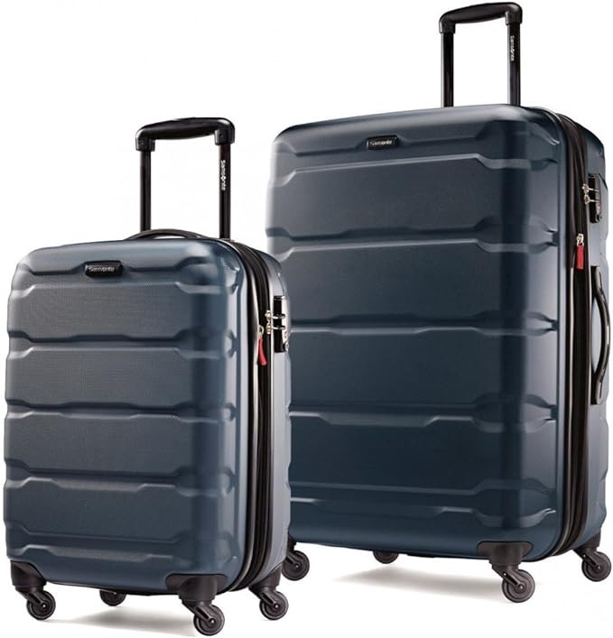Samsonite Omni PC 2 Piece Set of 20 and 28 Spinner (Teal) | Amazon (US)