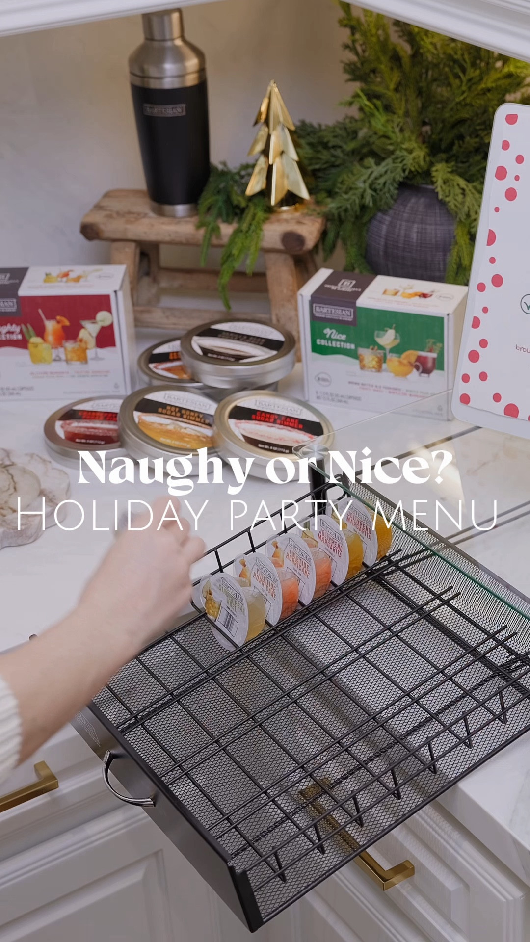 NAUGHTY or NICE? 🍹🎄

Whether you need a gift or hosting a holiday party, Bartesian has everyone covered! With just a press of the button, a perfect cocktail every time! CHEERS 🥂

Comment SHOP for details & order by 12/17 for Christmas delivery🎁

Gift ideas
Gifts for him
Holiday party
Cocktaill

#LTKHoliday #LTKGiftGuide #LTKSeasonal