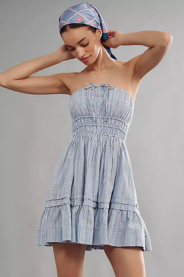 The Somerset Mini Dress: Strapless Edition | Anthropologie (US)