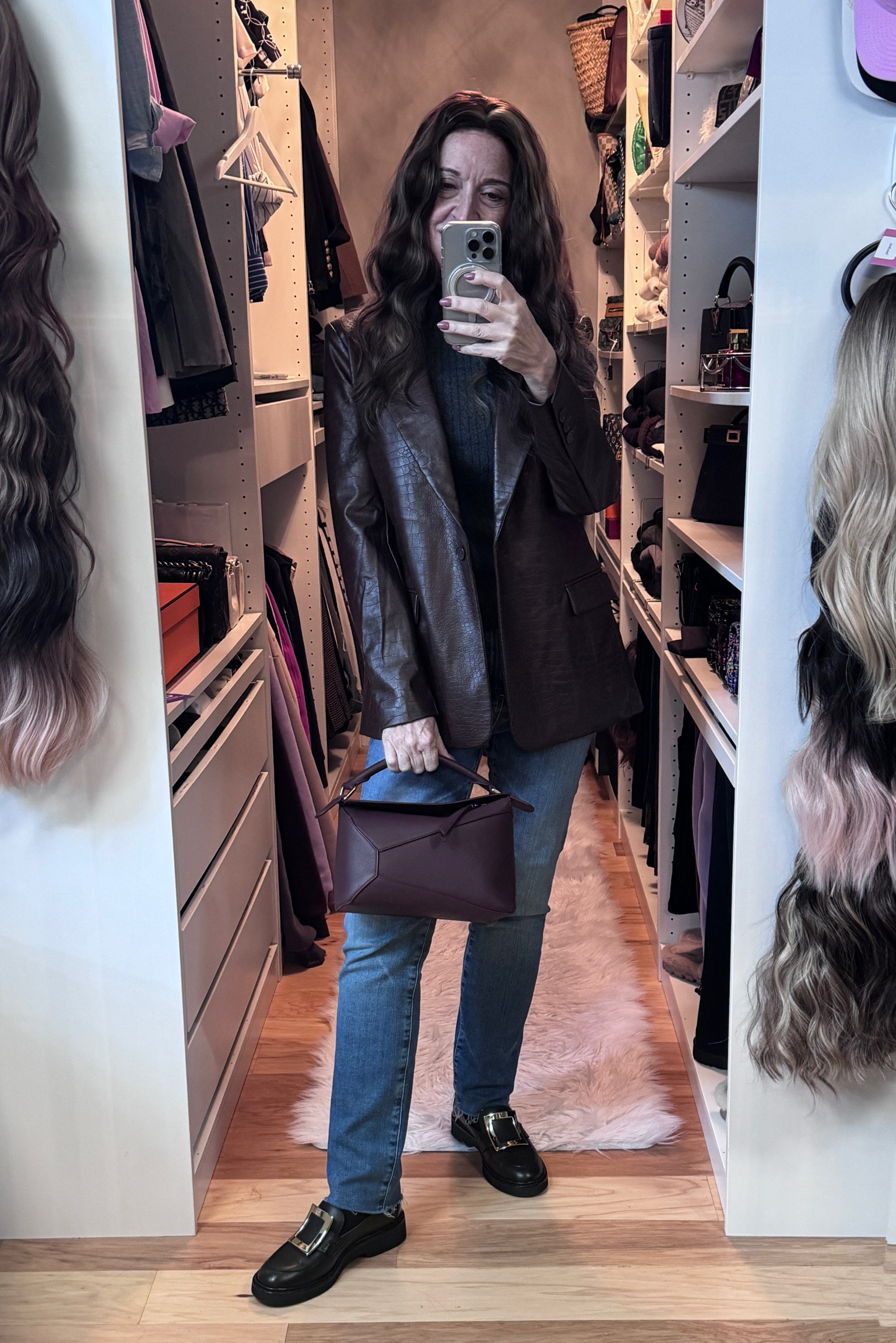 Loving brown and grey together. So chic!

#LTKOver40 #LTKMidsize