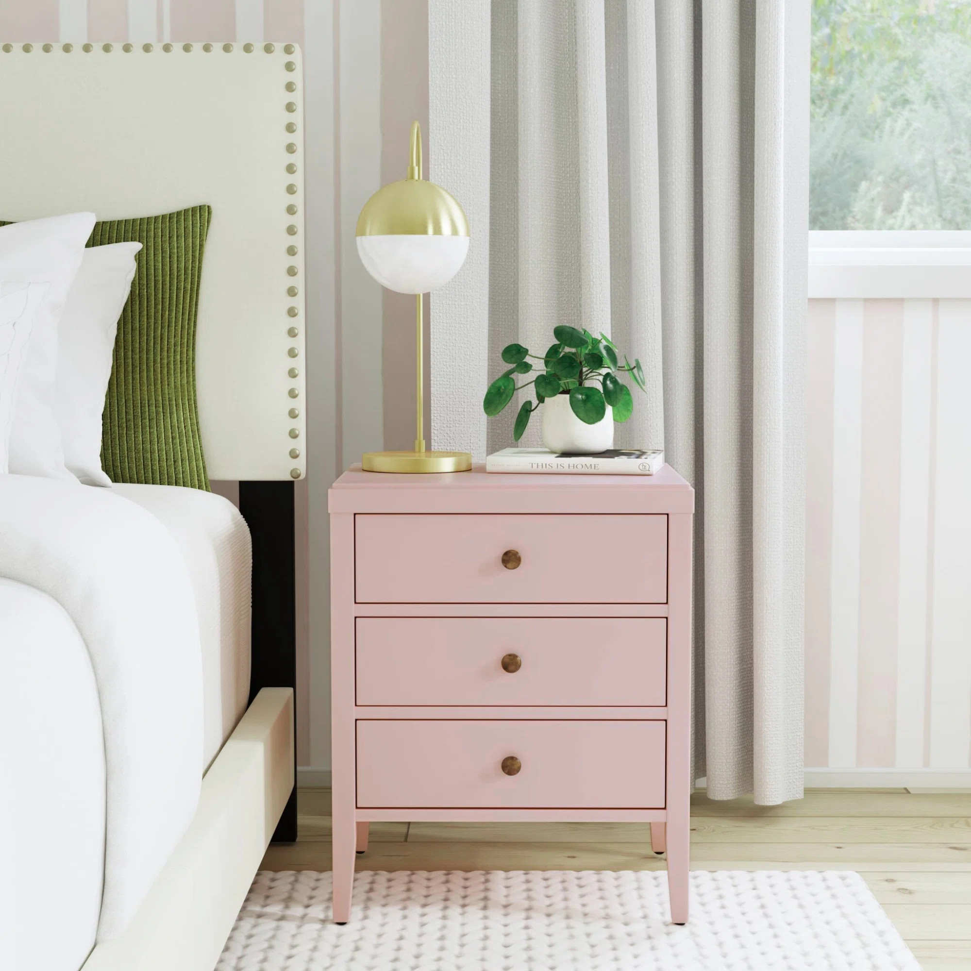 Rushville Wood Nightstand | Wayfair North America