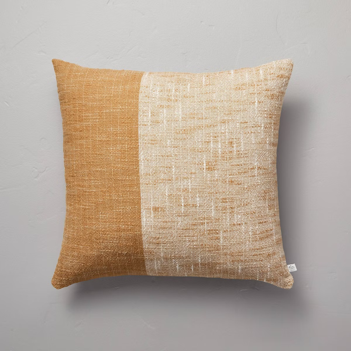 18"x18" Vertical Color Block Square Throw Pillow - Hearth & Hand™ with Magnolia | Target