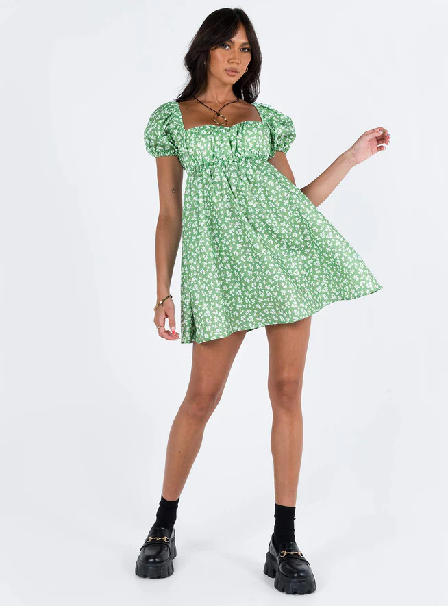 Let's Dance Mini Dress White | Princess Polly US