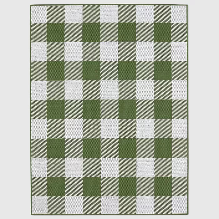 Buffalo Plaid Outdoor Rug - Threshold™ | Target