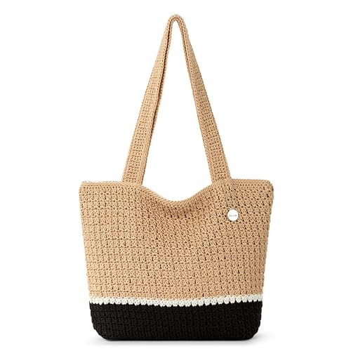 The Sak Casual Classics Tote Bag - Hand Crochet Woman's Purse For Everyday, Travel, Beach Bag - H... | Amazon (US)