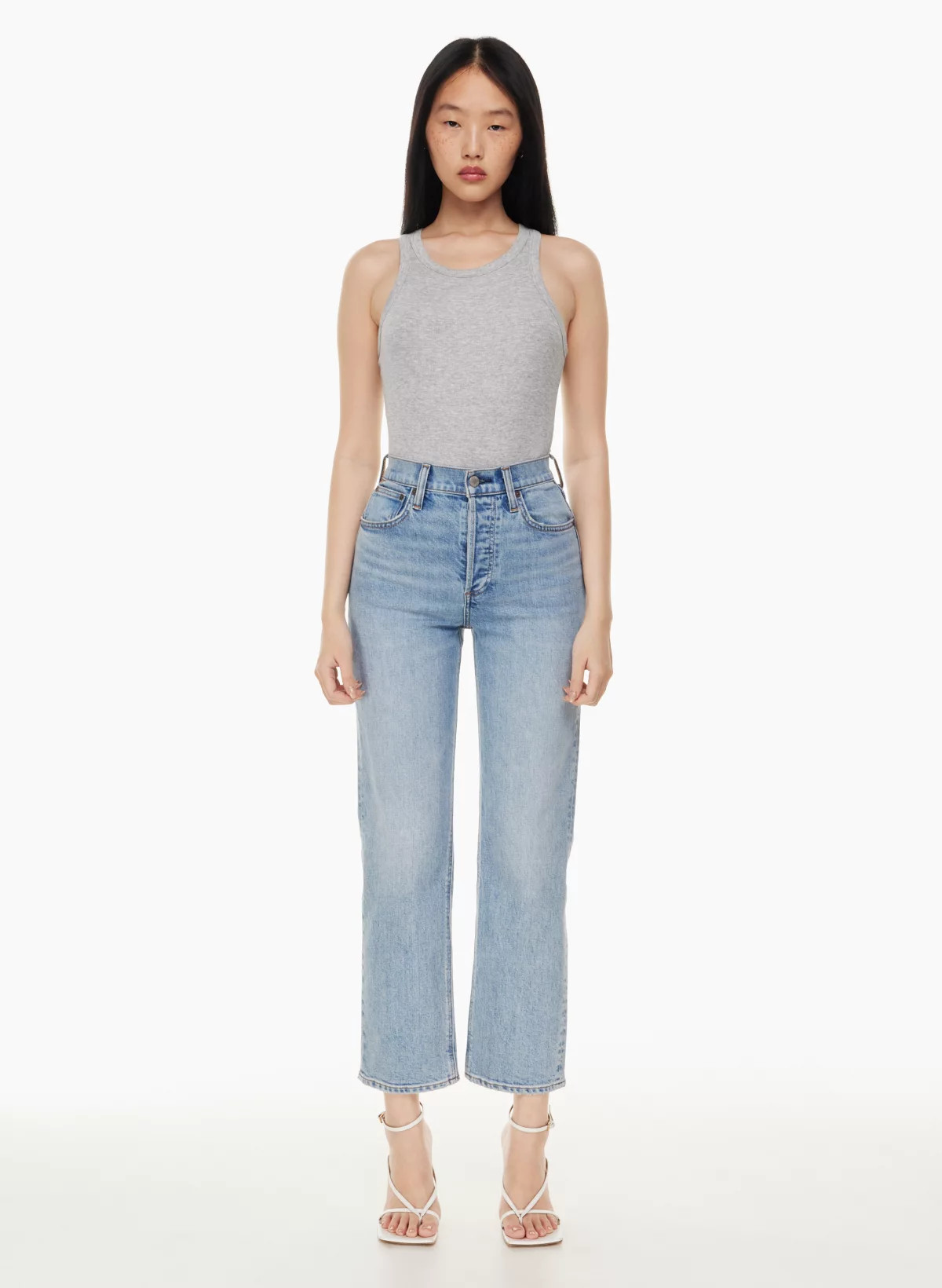 THE ARLO HI-RISE STRAIGHT JEAN | Aritzia