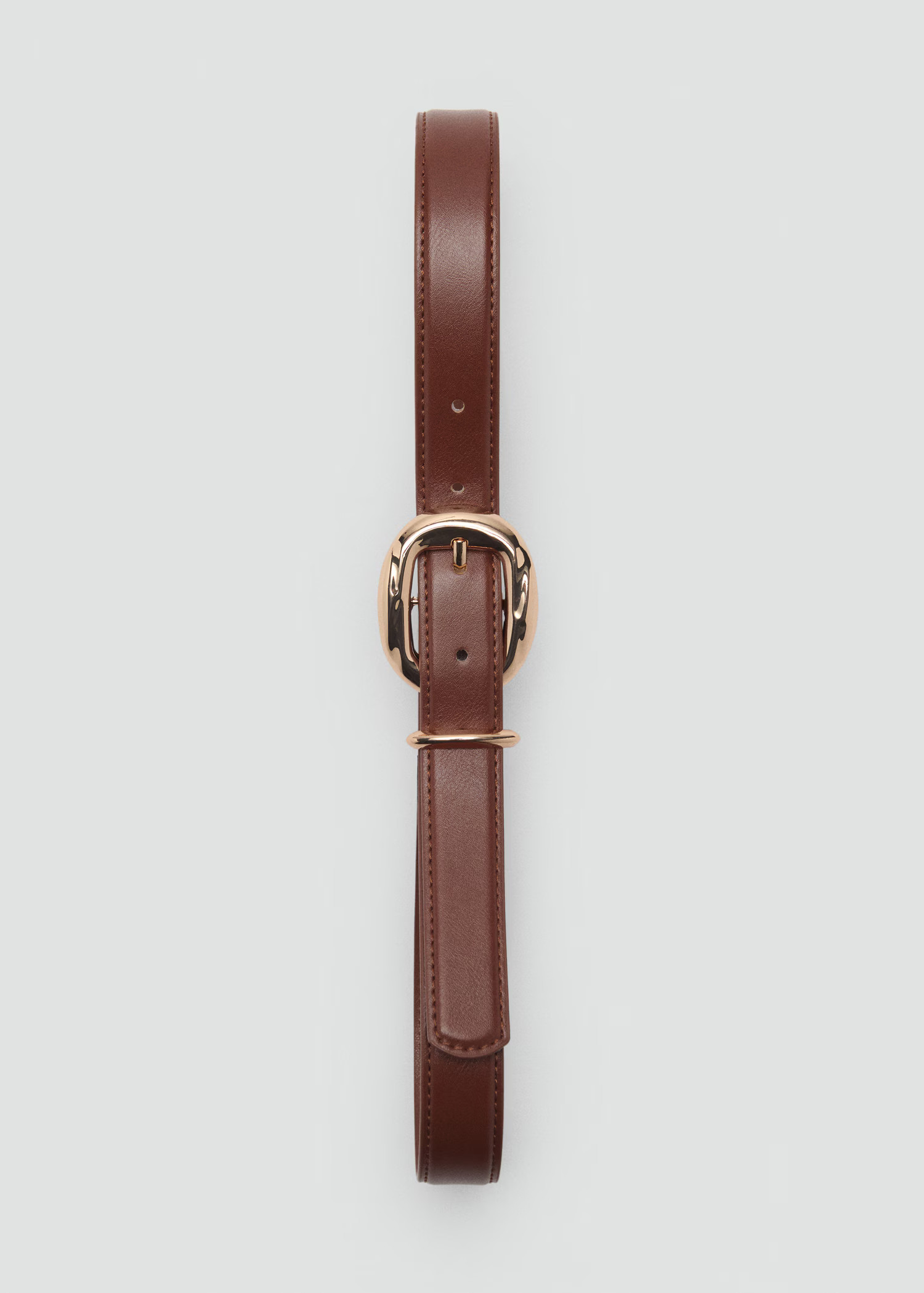Rounded buckle belt - Women | MANGO USA | Mango (US/MX/AU)