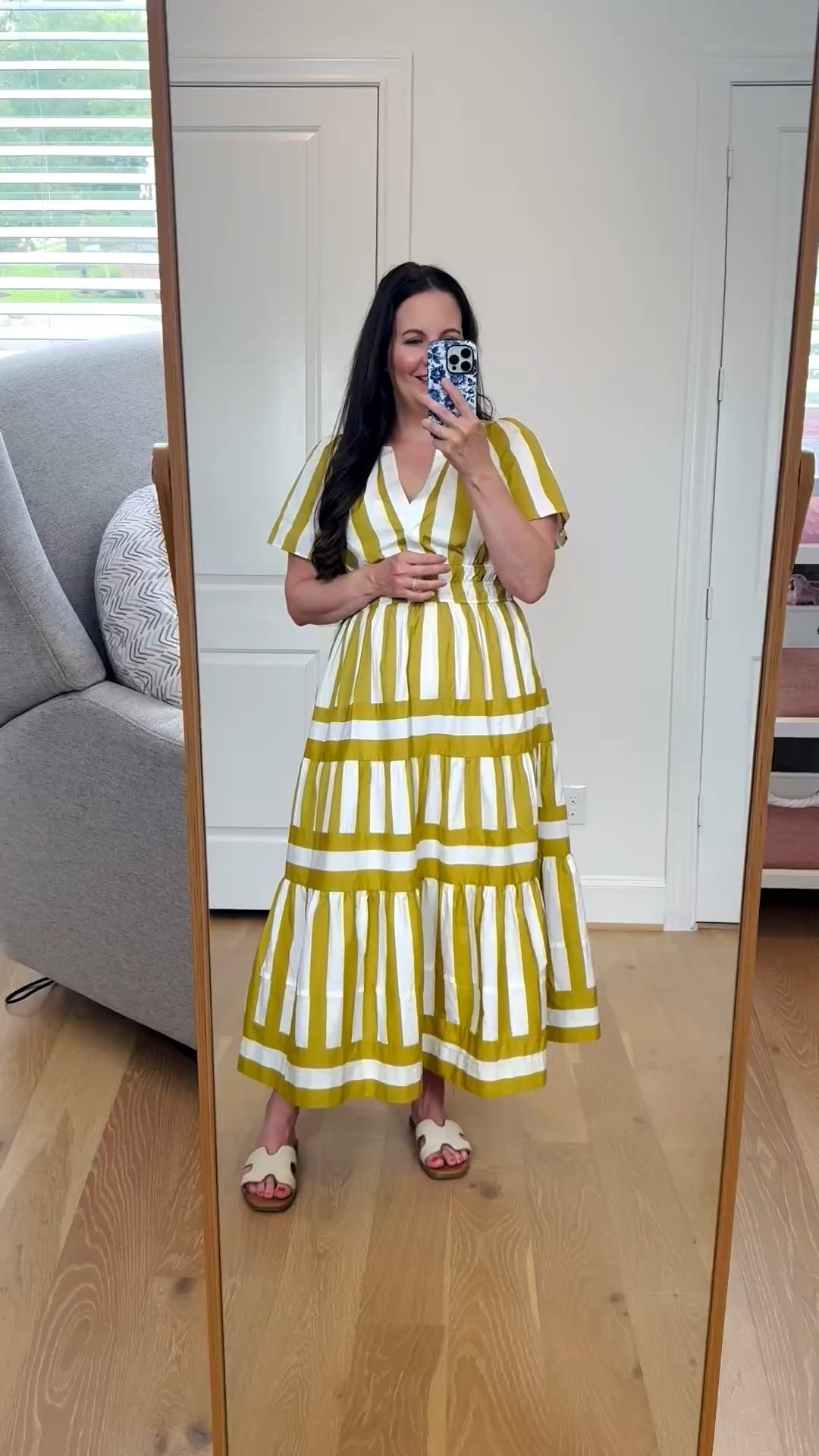 This yellow and white striped maxi dress is the definition of effortless summer style.  Featuring short sleeves and a flattering flowy silhouette, it’s one of my favorite summer dresses for staying cool while looking put together. Whether you’re searching for chic work outfits, an easy work dress, a comfortable vacation dress, or versatile summer outfits for everyday wear, this maxi dress does it all. Pair it with sandals for vacation, heels for work days, or dress it up with wedges and jewelry for a polished warm-weather look.

#LTKSeasonal #LTKWorkwear #LTKootd