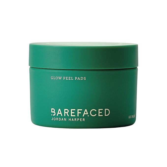 Barefaced Glow Peel Pads (60 Count) - Deep Exfoliating Face & Body Pads with 15% Glycolic Acid, S... | Amazon (US)