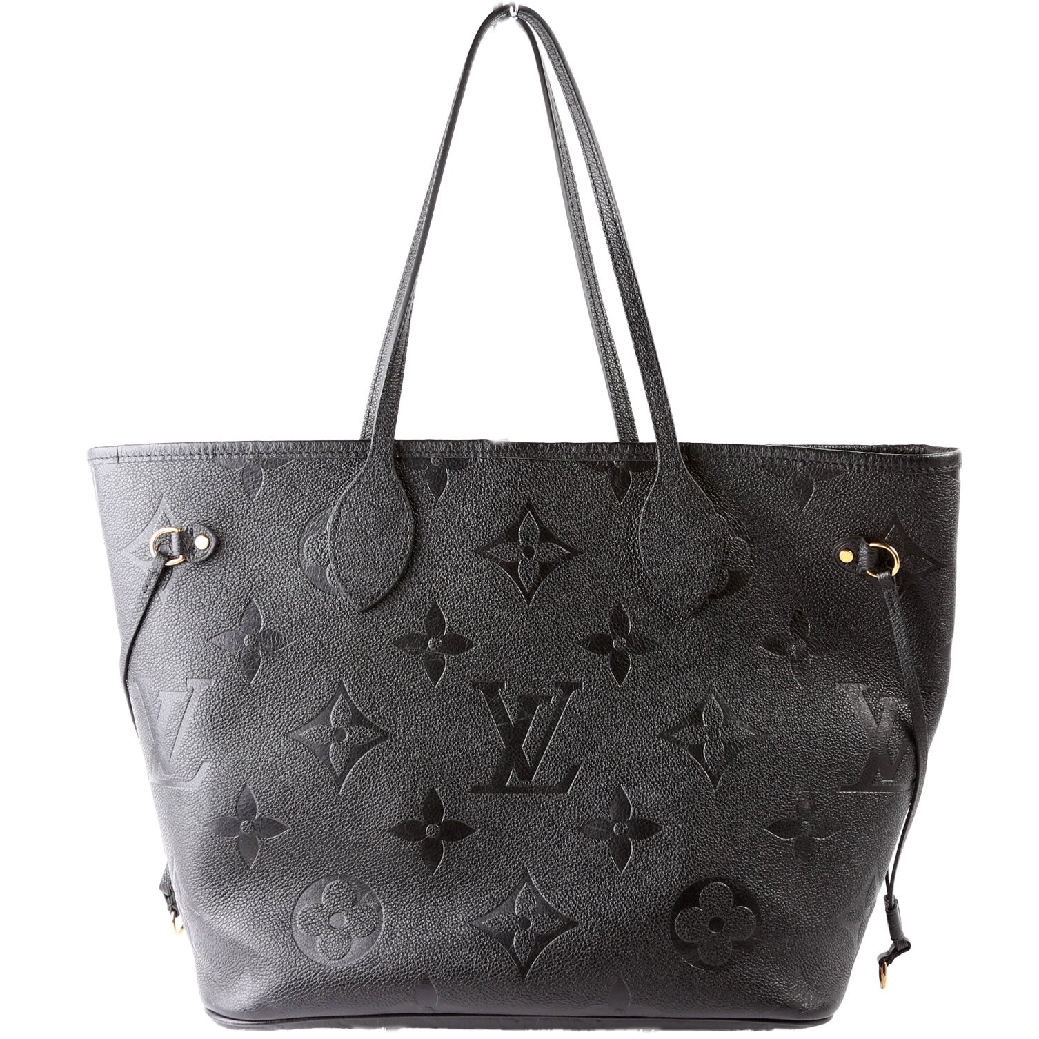 Neverfull MM Empreinte Black | Keeks Designer Handbags