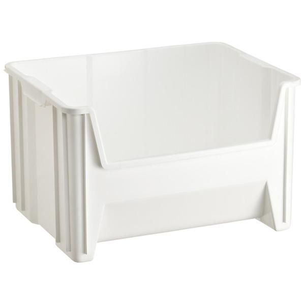Stacking Recycling Bin White | The Container Store