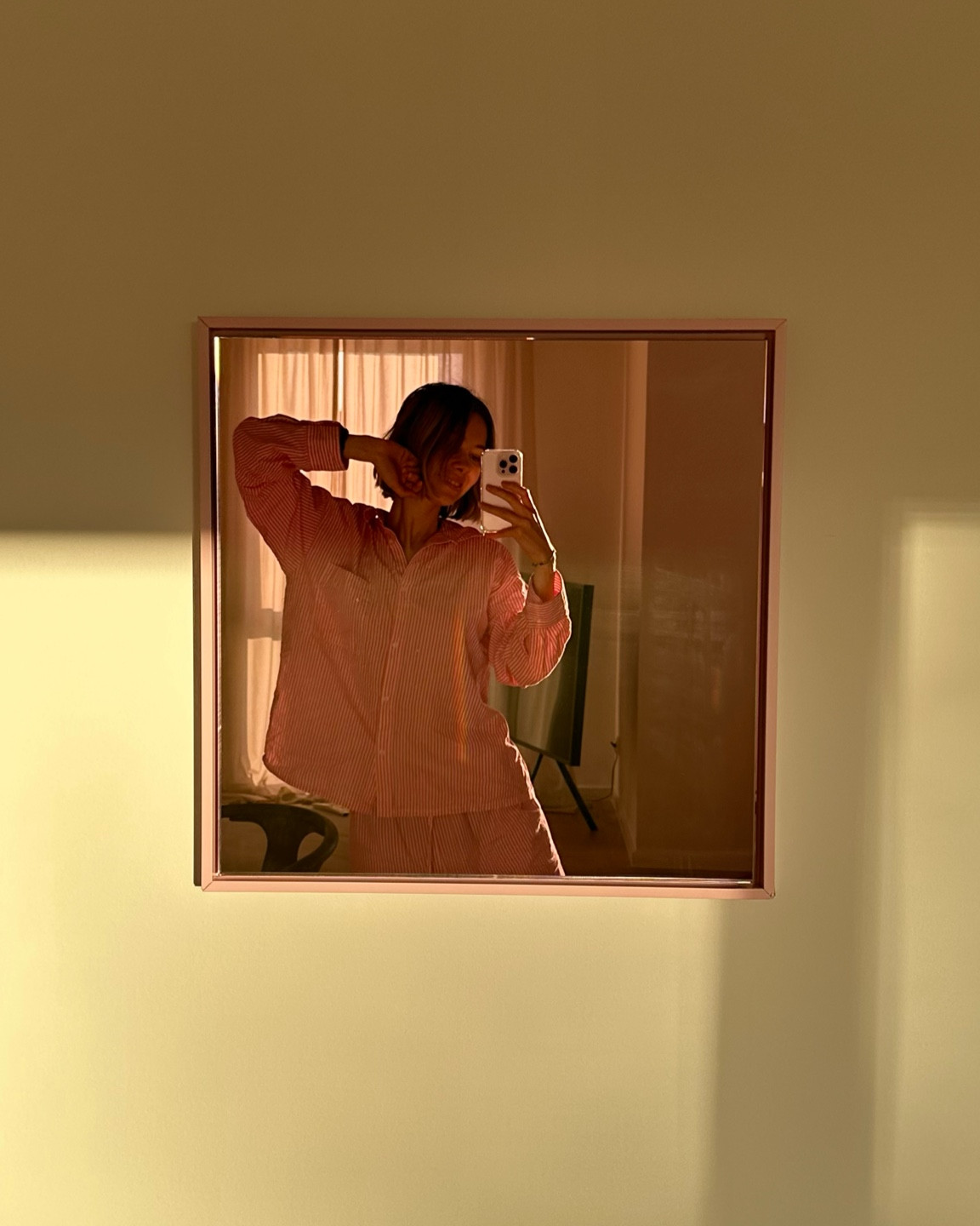 Pyjama matching my mirror and my mood 💗 

#LTKstyletip #LTKhome
