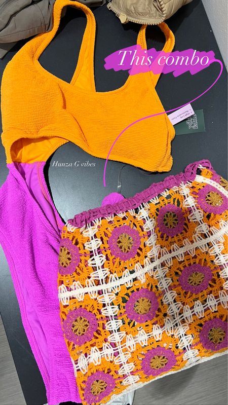 Target Swim Sale Hunza G dupe monokini cutout swimsuit one piece orange pink fuchsia crochet floral skirt coverup 

#LTKunder50 #LTKswim #LTKsalealert