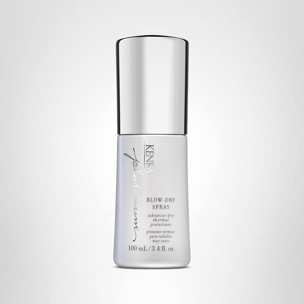 Kenra Platinum Blow-Dry Spray | Time-Saving Heat Protectant | Detangles, Smooths, and Softens | E... | Amazon (US)