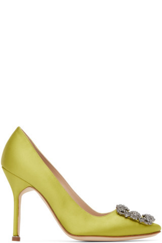 Yellow Hangisi Heels | SSENSE