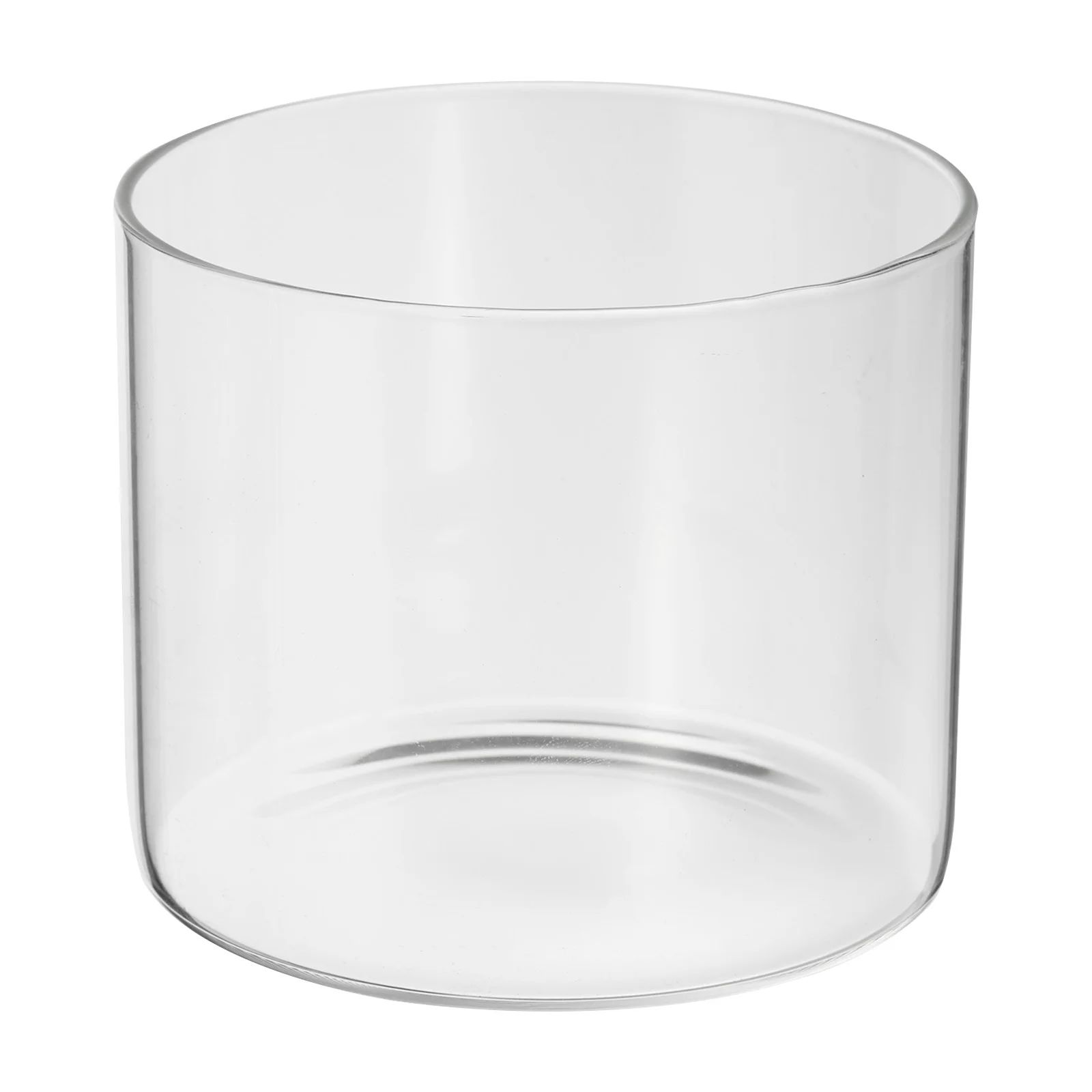 Uxcell 4"x5" Clear Glass Cylinder Vase Tabletop Flowers Vase Floating Candle Holder Vase | Walmart (US)