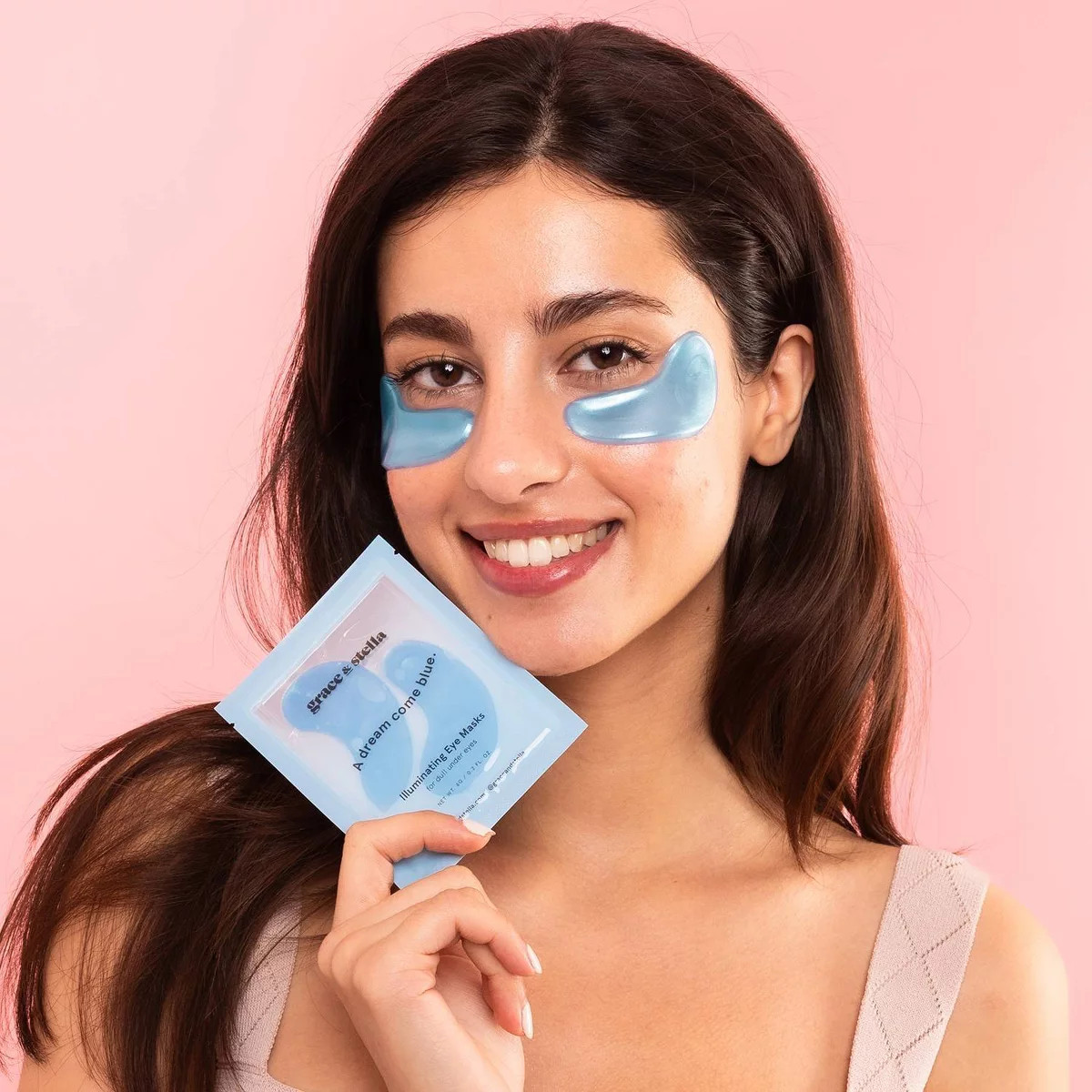 Grace & Stella Under Eye Mask - Blue - 2ct | Target