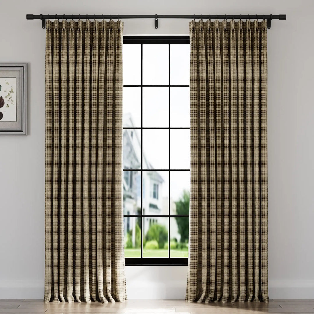 Sara Le Print Linen Drapery Pleated | TWOPAGES