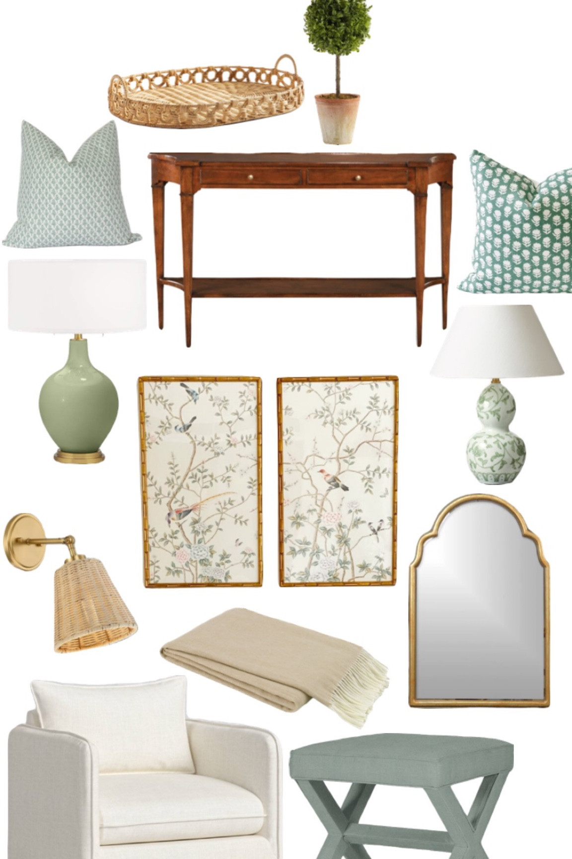 Green Grandmillenial mood board! chinoiserie chic coastal grandmother blue and white forever coastal grandaughter Grandmillenial girlie blue and white forever 

#LTKFind #LTKhome #LTKstyletip