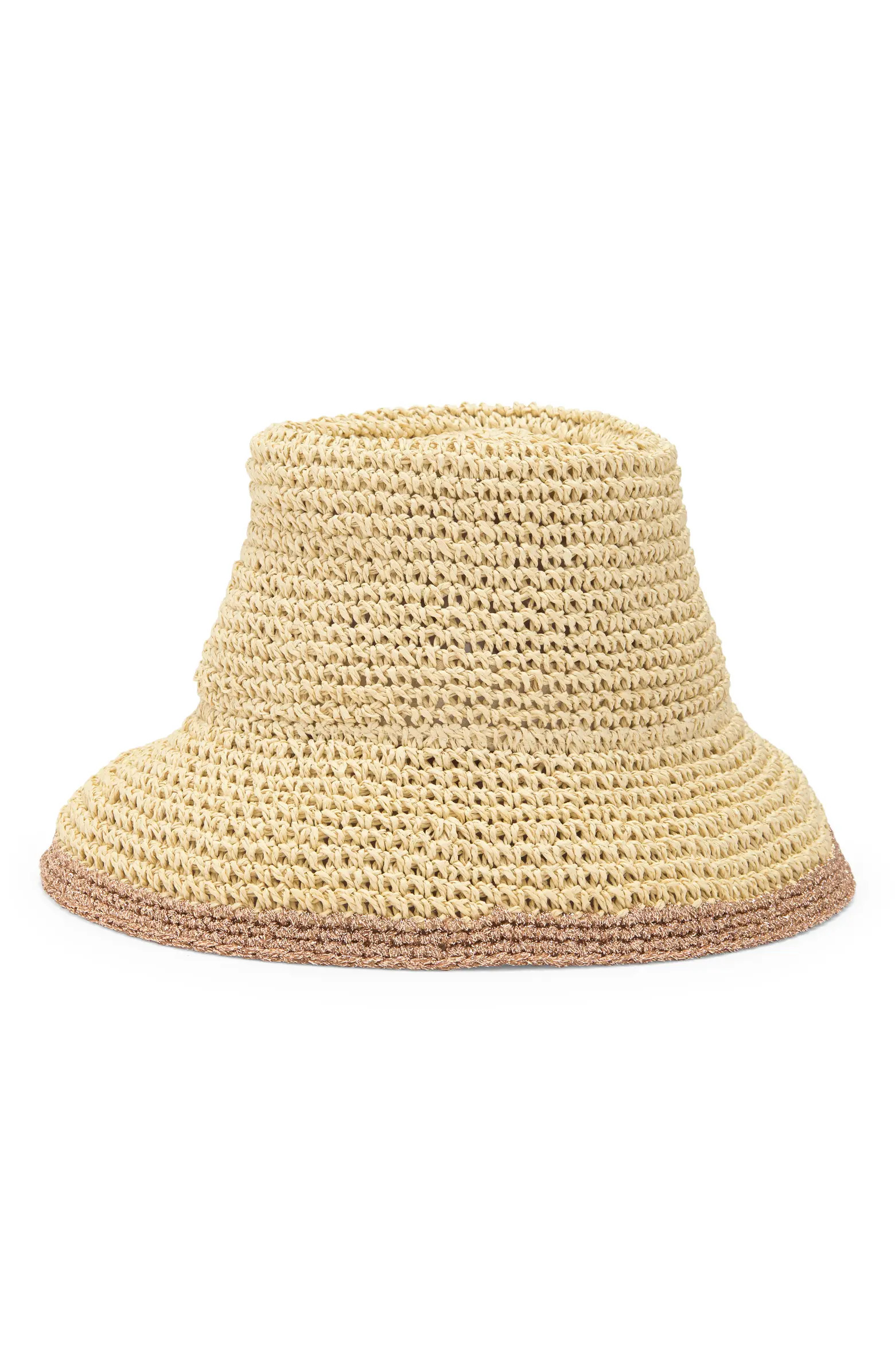 Packable Straw Bucket Hat | Nordstrom Rack