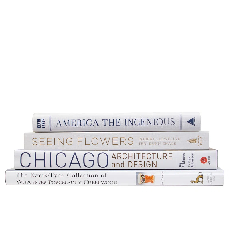 Modern Snowfall ColorStak, S/4 | Wayfair North America