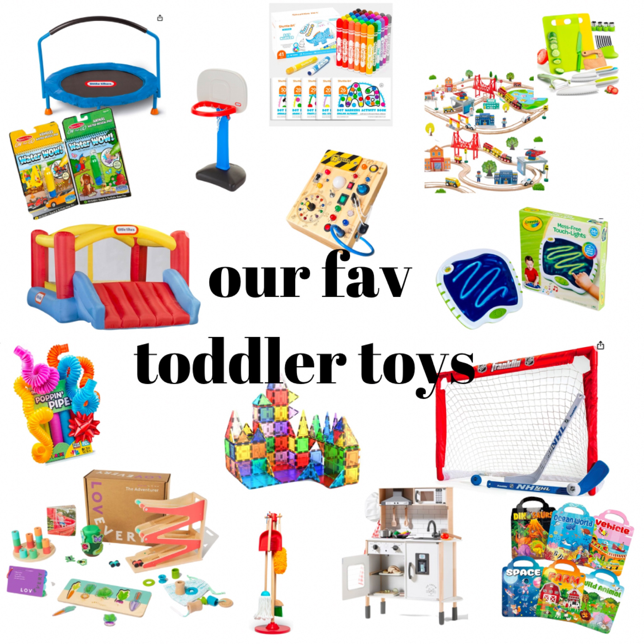Our favorite toddler toys! 🎁 Feeling decision fatigue? I’ve got you covered with this curated wish list of tried-and-true favorites that your toddler will love as much as ours do. Hope it makes your holiday shopping a breeze! 🛍️ #ToddlerToys #HolidayGiftGuide

#LTKHoliday #LTKCyberWeek #LTKGiftGuide