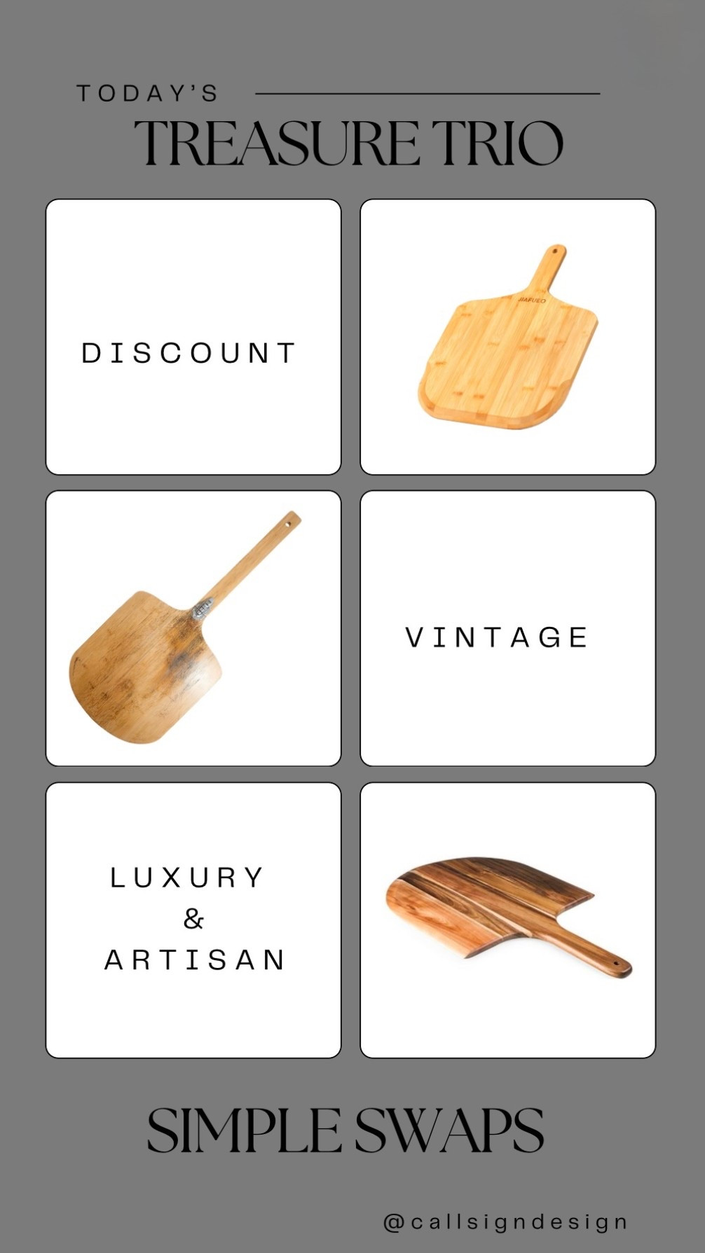 A classic pizza peeler designed for smooth slides and perfect turns. Simple, sturdy, and essential for making the whole pizza ritual feel effortless. 🍕👩🏻‍🍳

#CallSignDesign #Vintage #Luxury #InteriorDesign #InteriorDecorating #Elegance #Chandelier #OldWorldCharm #DesignStyle #CastleCore #OldWorldCharm  #SimpleSwaps