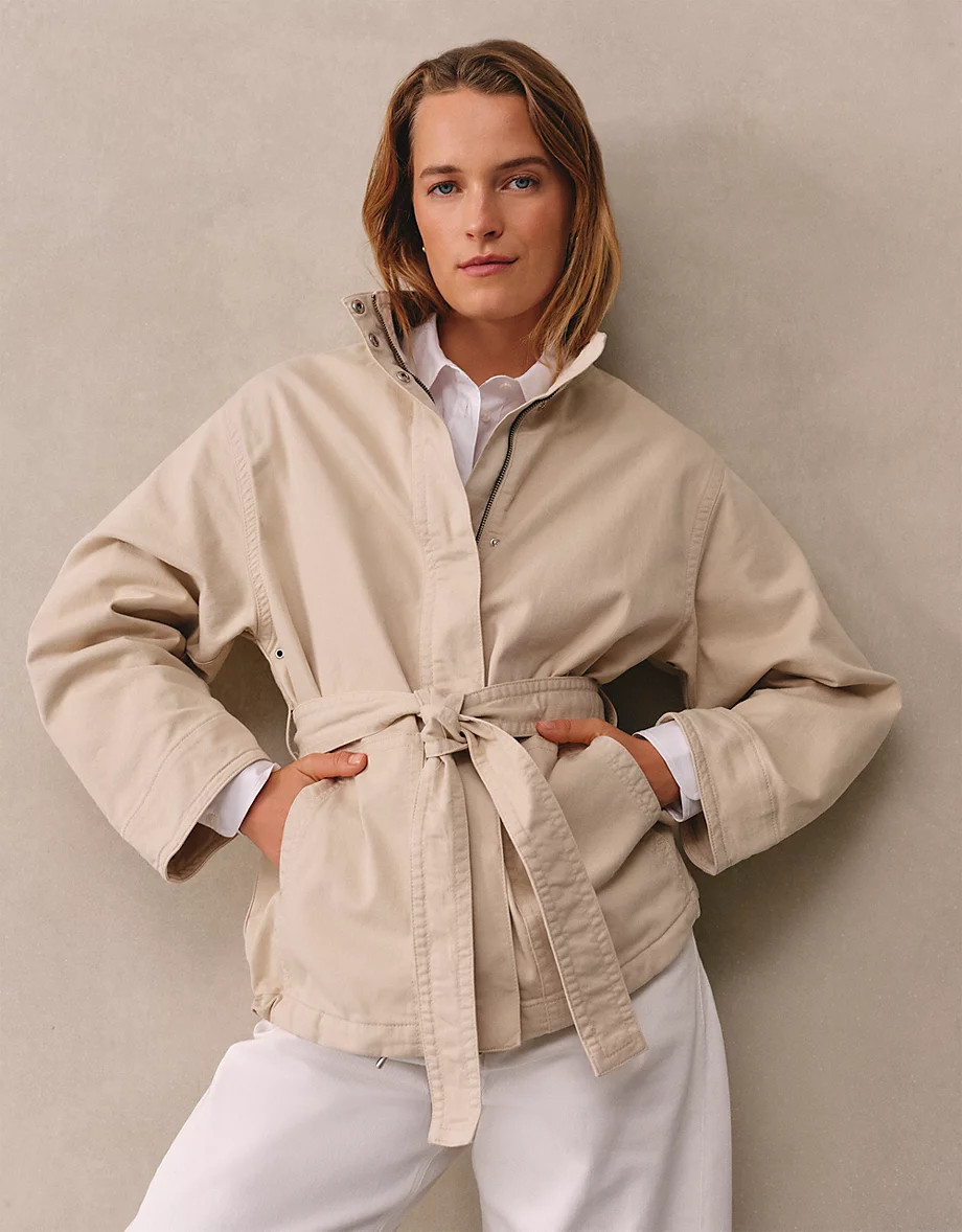 Belted Casual Jacket | The White Company UK & ROW